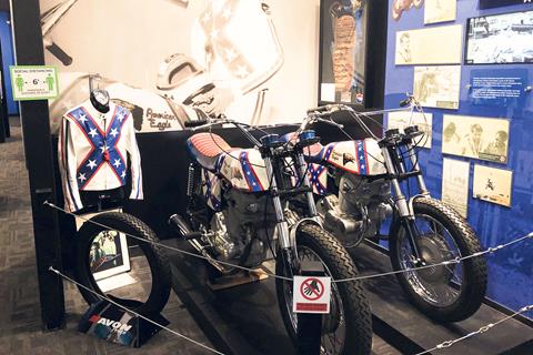 Evel Knievel Laverda leaps back into the limelight