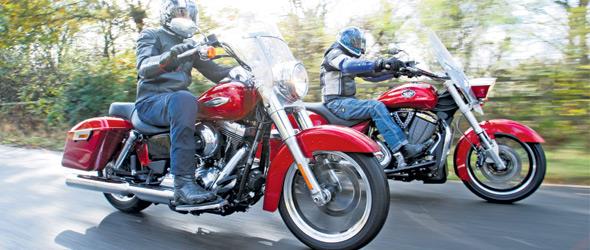 Harley Switchback vs. Victory Cross Roads Tour