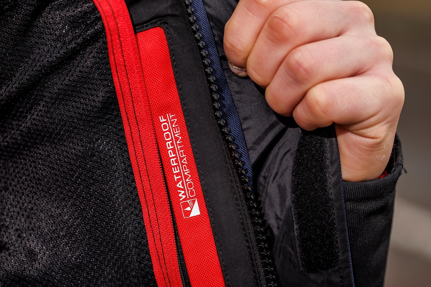 Alpinestars Andes V2 Drystar textile jacket inside zip pocket