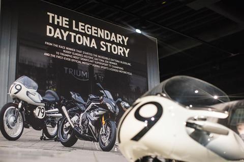Triumph Daytona exhibition opened at Hinckley Visitor Experience