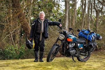Legendary explorer Nick Sanders partners with Royal Enfield for 30,000km European epic on a Bear 650