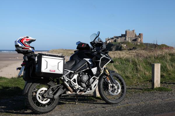 The places the Triumph Tiger 1200 Rally Explorer is showing its 12,200 miles - and where it isn't!